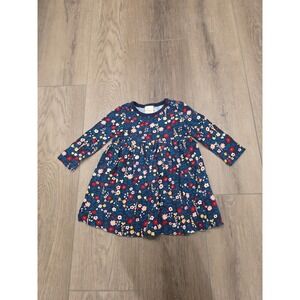 Hanna Andersson 2T Floral 100% Cotton DayPlay Dress